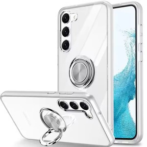 ใหม่เหมาะสำหรับ IP 15เคสใสสำหรับ iPhone 14, เคสมือถือ Apple 14แหวนขาตั้ง13 PRO MAX ป้องกันการตกเคสนิ่มรวมทุกอย่าง - Product Image 1