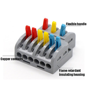 Docking Quick Wire <strong>Connector</strong> 3 <strong>Input</strong> 9 <strong>Output</strong> Lt933 Lt633 Electric Terminal Block Cable Wire <strong>Connector</strong> Spl - Product Image 3