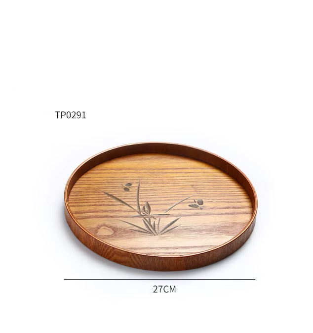 Disque à thé orchidée 27cm