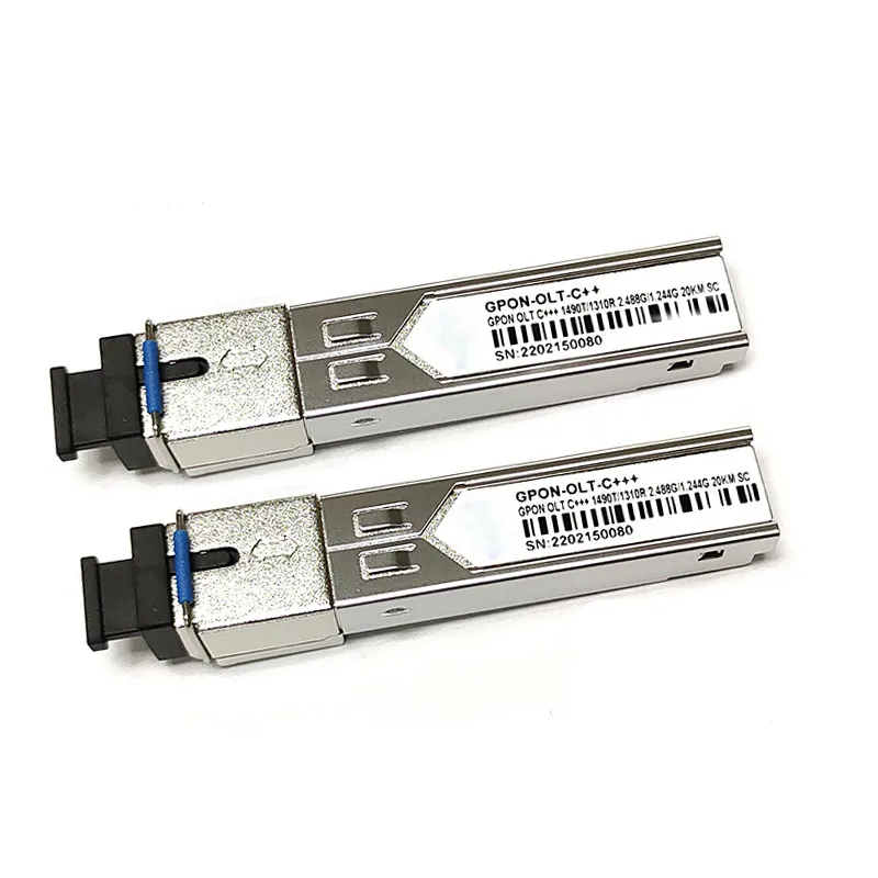 GPON OLT C +++ SFP mô-đun GPON SFP thu phát SC kết nối tương thích với Hw Z TE GPON thẻ C +++