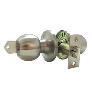 Nhà sản xuất chuyên nghiệp giá cả hợp lý khách sạn phòng tắm hình ống đòn bẩy cửa xử lý khóa cửa - Product Image 1