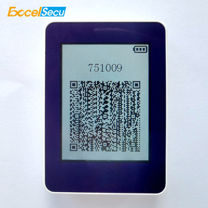 ESecuOTP-Q100 codice QR dinamico Token codice OTP terminale di pagamento Display LCD a colori da 2.4 pollici - Product Image 1