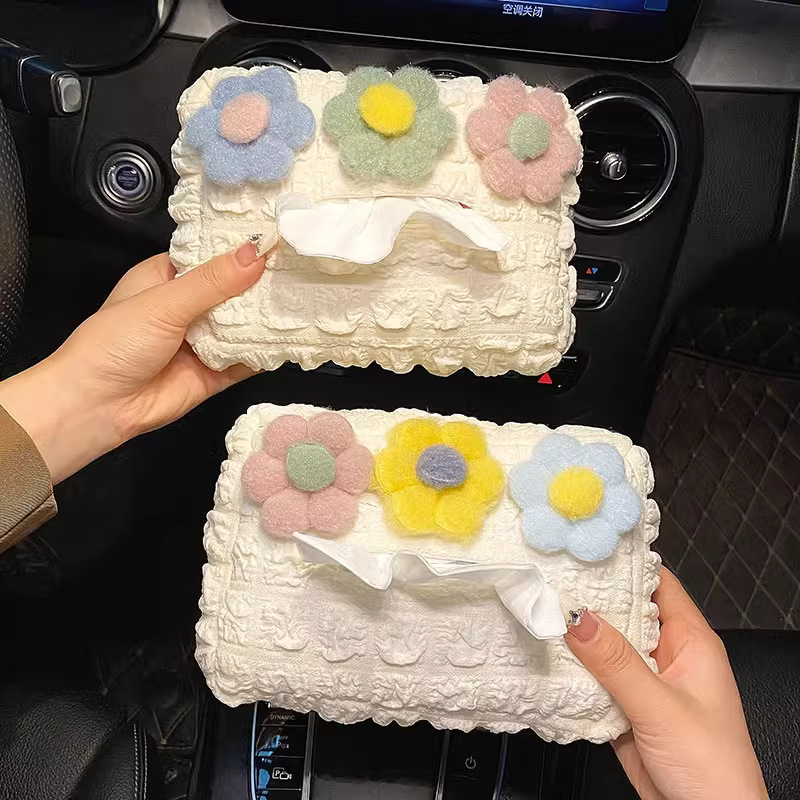 Caja de papel de cachemira blanca (Tipo A y Tipo B)