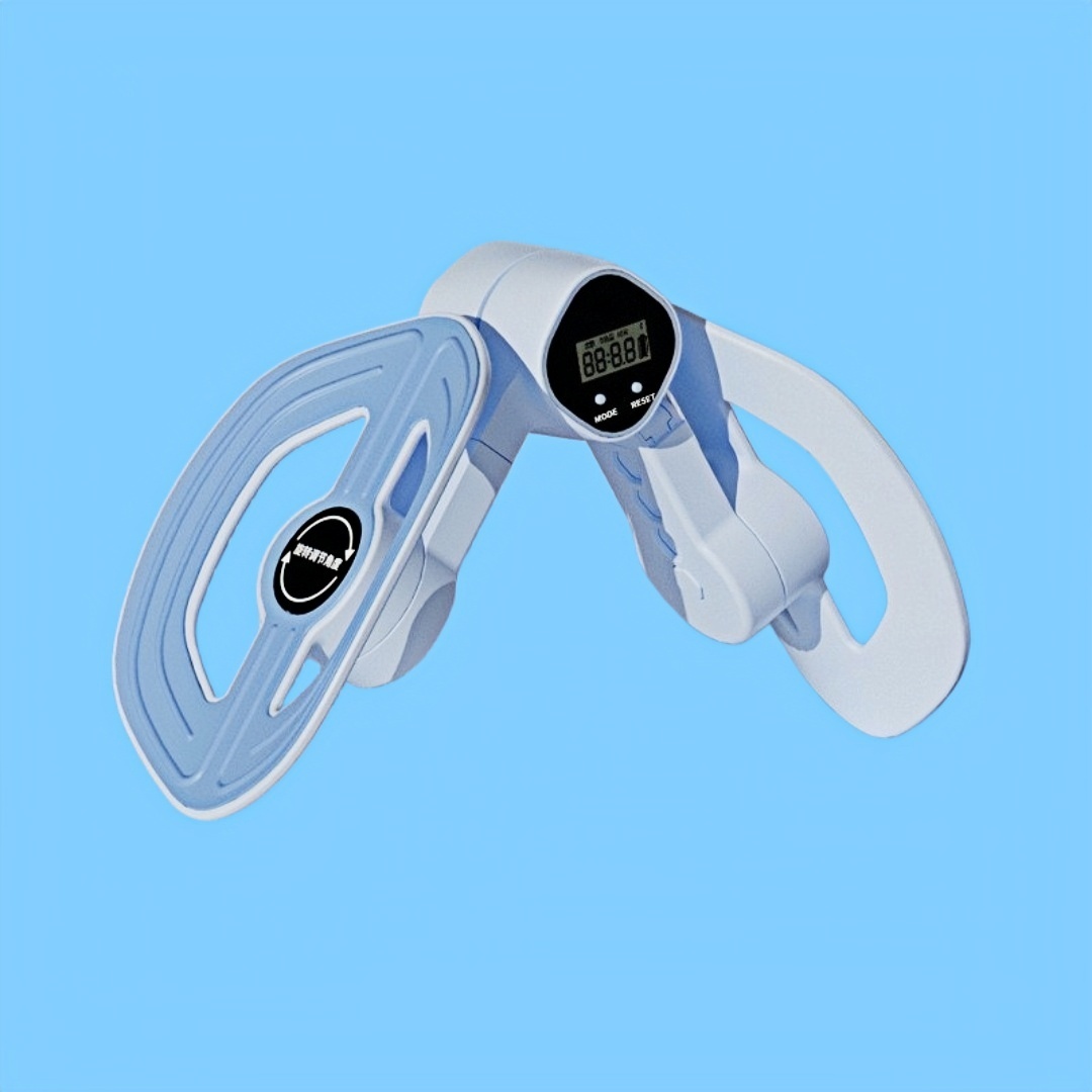Timer e Contatore Blu con Rivestimento in Gomma
