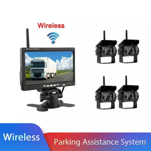 Truck <strong>Wireless</strong> <strong>Camera</strong> Kit Waterproof 18IR Night Vision Rear View <strong>Backup</strong> <strong>Camera</strong> 7 Inch <strong>Wireless</strong> Monitoring <strong>System</strong> for <strong>RV</strong> Truck - Product Image 3