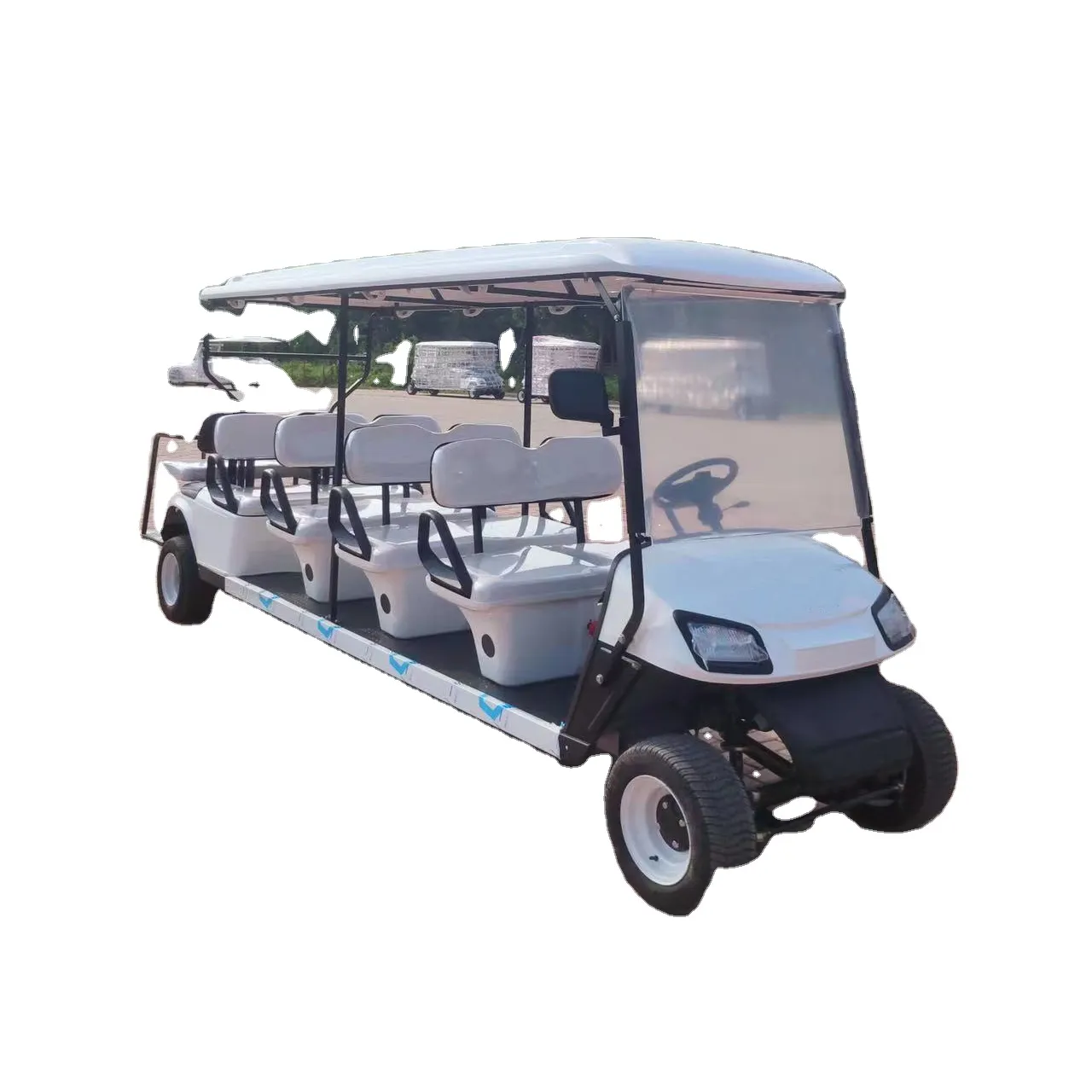 Carrinho de golfe elétrico Sharefer 2022 para 8 pessoas, carrinho de golfe para 8 pessoas, mini carrinho de golfe, jeep, carrinho de golfe