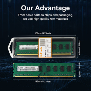 H-FLASH <strong>DDR3</strong> RAM 4GB 8GB 1600mhz Memory Module with Radiator 1333mhz High Rate Performance <strong>Ddr3</strong> for <strong>Computer</strong> <strong>Desktop</strong>