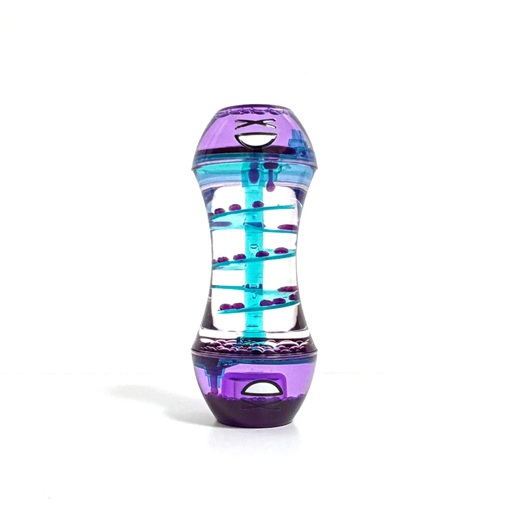 Purple spiral oil drain-purple laughing
