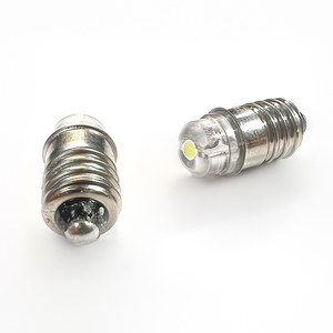 電球3V0.5W6200-6800KLED懐中電灯交換用電球トーチランプ緊急作業用照明電球