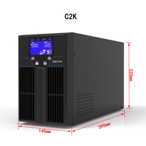 Compacto 1KVA-6KVA UPS en línea para el hogar | Batería de respaldo con pantalla LCD y monitoreo de aplicaciones móviles - Product Image 4