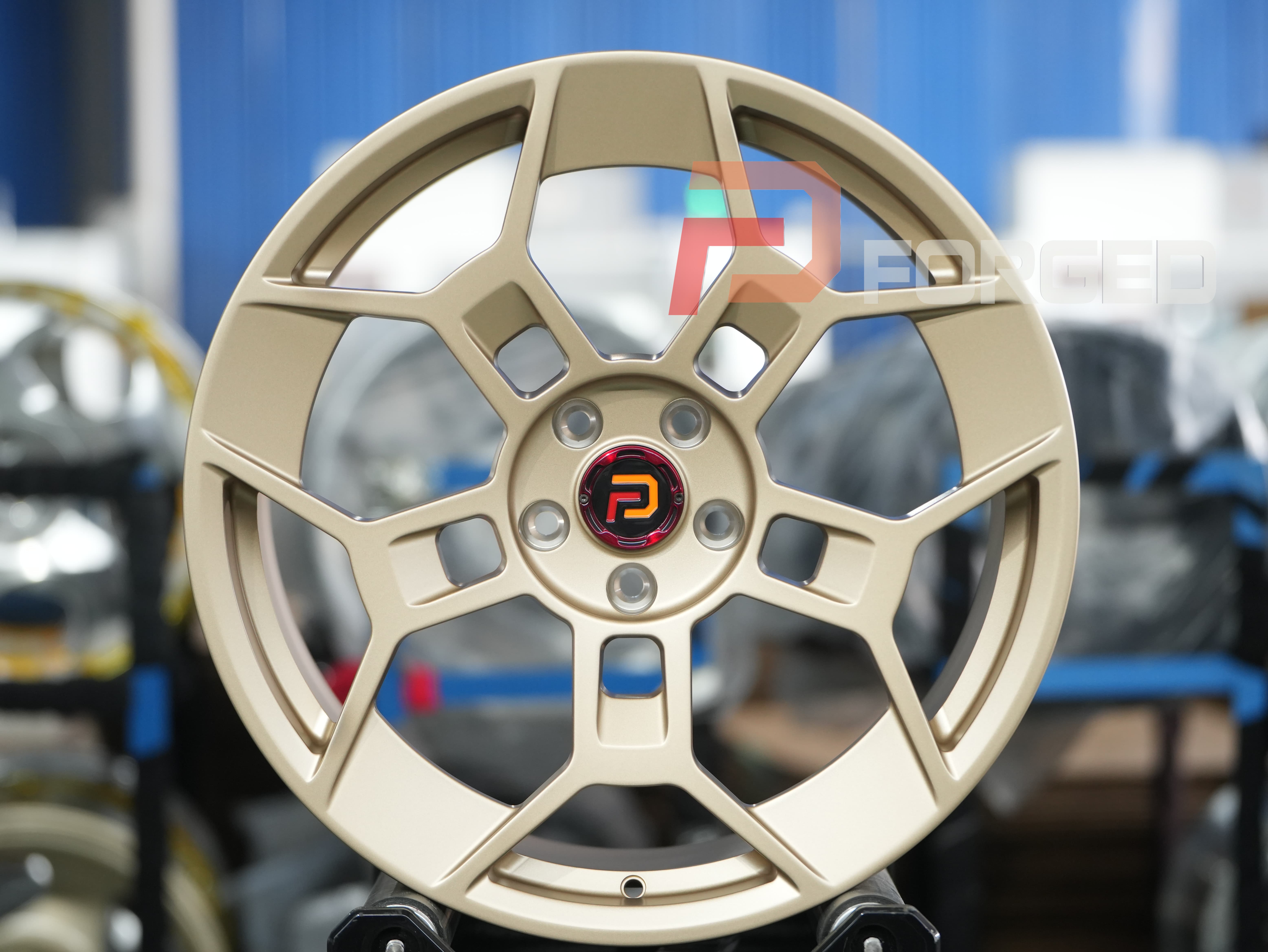 Porsche dorado