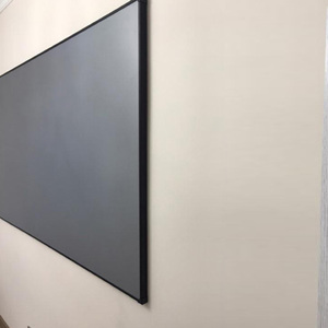 HTP 100&quot; 16:9 <strong>Fixed</strong> <strong>Frame</strong> 4k Hd Projector <strong>Screen</strong> Wall Mounted Metal Narrow <strong>Frame</strong> Anti Light Projector <strong>Screen</strong> - Product Image 2