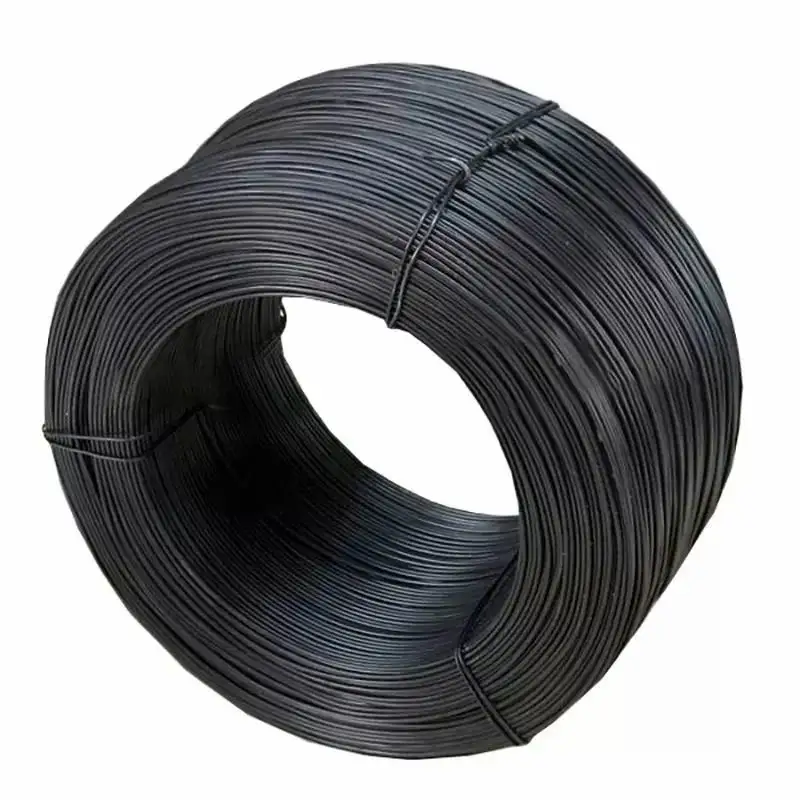 SAE 1006 1008 Cold Rolled bulat hitam 22 #23 # 82B bw-g16 BWG21 baja ringan batang kabel karbon rendah sekrup baut baut sekrup dan jaring