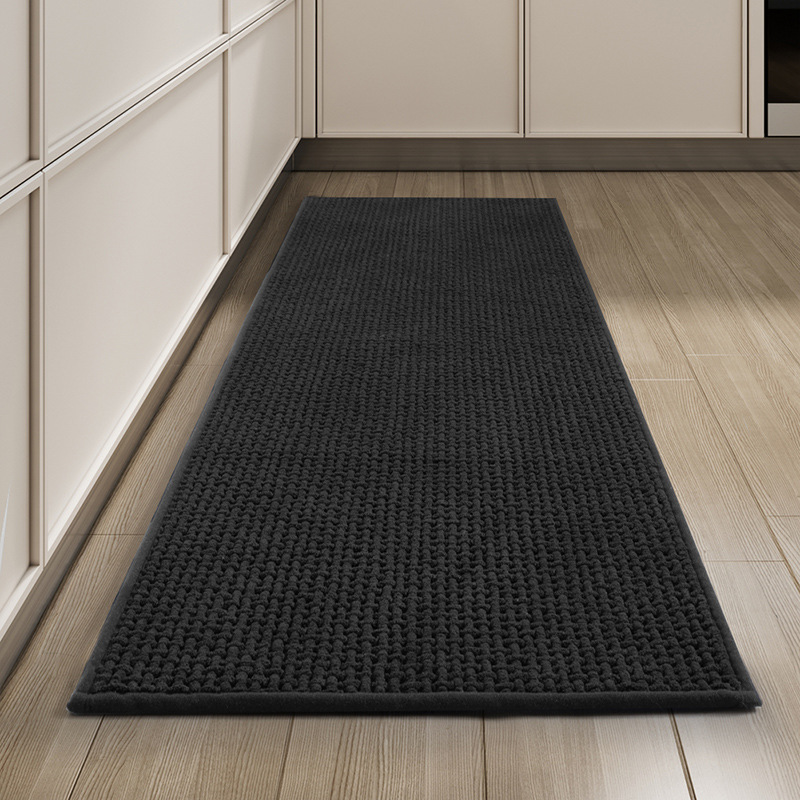 Tricot chenille - Noir