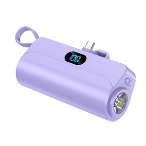 New 2025 Products OEM 5V2A Large Capacity 5000mAh Portable Charging Bank Mini Charger for Iphone Type C <strong>Small</strong> <strong>Apple</strong> Power Banks - Product Image 5