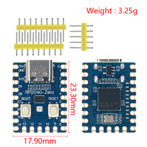 RP2040-Zero Raspberry Pi Mikro controller PICO Entwicklungs platinen modul mit Dual-Core Cortex M0 + Prozessor 2MB Flash - Product Image 2