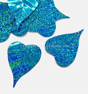 Bulk Wholesale Loose Leaf <strong>Sequins</strong> Multi-size Style Gold PVC <strong>Sequins</strong> - Product Image 6