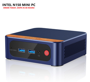 Mini PC para clases en línea Intel N150 Windows 11 Pantalla 4K Diseño sin ruido La mejor computadora de estudio para estudiantes Enchufes DE LA UE