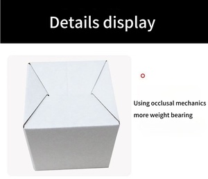 Weißes Quadrat und rechteckiger Karton Verpackungs schachtel Kleine Schachteln Kosmetische Hautpflege Geschenk box extra hart auf Lager mit hoher Qualität