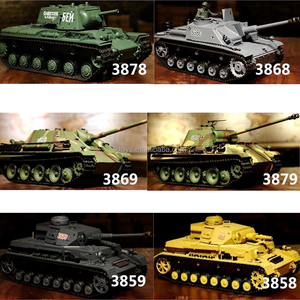 Henglong uzaktan kumandalı Tank 1:16 RC tankı 2.4G 15CH Abrams sigara ve titreşim kontrolörü ateş mermi ile ana savaş tankı - Product Image 6