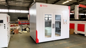 מדפסת 3d חלקיקים בגודל תעשייתי 1600x1600x1300 מ "מ מהירות תגובה גבוהה extruder