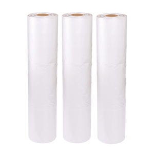 Yeniden su geçirmez Pvc LDPE palet üst kapak plastik özel yan körüklü çanta plastik palet örtüsü rulo - Product Image 6