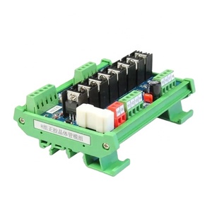 Placa amplificadora de transistores de CC de 8 canales, placa de alimentación, placa PLC, módulo de salida de relé con aislador optoacoplador - Product Image 1
