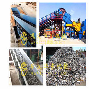 スクラップ鉄セパレータ/スカープ鋼仕分け機/スクラップ金属プラスチック材料分類製品ライン
