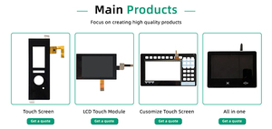 LCD 1080*1920 Resolución de puntos Interfaz I2c de 5,5 pulgadas Pantalla táctil capacitiva para dispositivos industriales