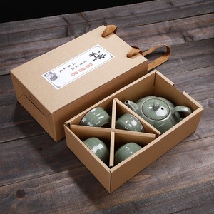 高品质1壶4杯陶瓷餐具商务礼品茶具 - Product Image 5