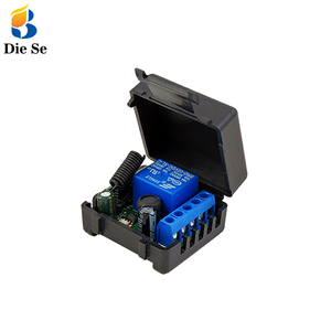 1チャンネル5V12V24Vワイヤレス学習コードリモートコントロールリレースイッチ送信機および受信機433 mhzRFモジュール - Product Image 1