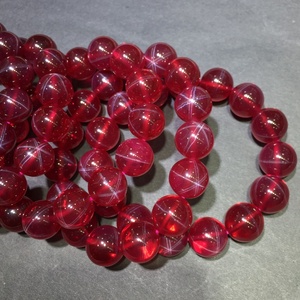 Factory Direct Wholesaler <strong>Ruby</strong> High Quality Natural Star <strong>Ruby</strong> Bracelet Gemstone <strong>Ruby</strong> - Product Image 4