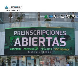 <strong>Ph10</strong> Outdoor Adverting Wall <strong>LED</strong> <strong>Display</strong> P6.6 P8 P10 Running Message Text <strong>LED</strong> Board Advertising <strong>Display</strong> Screen - Product Image 1
