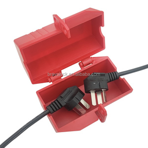 Fişler ve soket kilitleme için yeni sürüm endüstriyel güvenlik kilitleme üç boyutlu kilit kutuları - Product Image 6