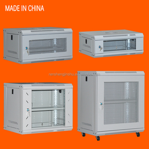 19 inç raf 1U Network sunucu dolabı özel boyut 9U çelik ve Metal sunucu dolabı stok için hazır - Product Image 4