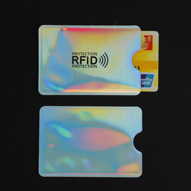RFID Argent brillant