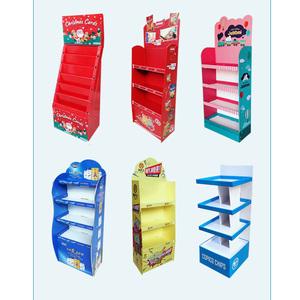 Eco-friendly Candy Beverage Drink <strong>Paper</strong> Rack <strong>Counter</strong> Carton Table Corrugated <strong>Hooks</strong> Floor Cardboard Store <strong>Display</strong> Stand - Product Image 3
