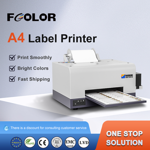 FCOLOR yüksek kalite rulodan ruloya A4 etiket yazıcı etiket yazıcı makinesi etiket etiket yazıcı - Product Image 2