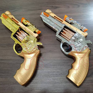 B/O Kids Play Revolving <strong>Gun</strong> <strong>Toy</strong> Shooter Simulated Revolver Sound Flashing Light Vibration Effect Electric <strong>Gun</strong> <strong>Toy</strong> - Product Image 4