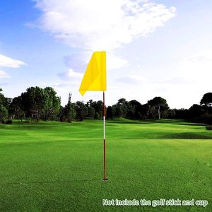 कम कीमत थोक कस्टम लोगो गोल्फ फ्लैग कस्टम 35*50 सेमी 300d ऑक्सफोर्ड कपड़े डबल पक्षीय कार्यकौशल उत्कृष्ट गोल्फ ध्वज - Product Image 5