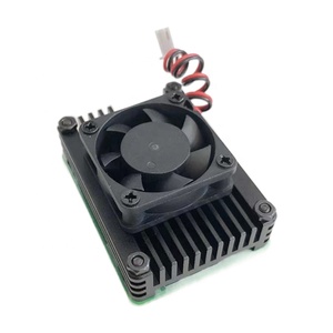 Modulo di calcolo Raspberry Pi 4 CM4 12mm dissipatore di calore in alluminio incorporato/dispositivo di raffreddamento/radiatore/supporto guscio protettivo ventola da 30mm