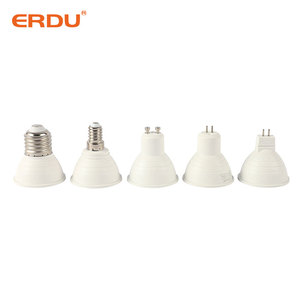 ERDU LED GU10ランプラウンドGU10 GU5.3 MR16 LED電球スポットライトホーム & 倉庫用E14ベースタイプ - Product Image 1