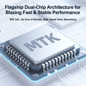 เราเตอร์ความเร็วสูงพร้อมแฟลชขนาด1GB DDR4 128MB พอร์ตกิกะบิต Wan LAN เสาอากาศภายนอก IPv6รองรับการควบคุมแบบคลาวด์ - Product Image 3