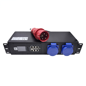防水三相電気入力380V出力、インテリジェントPDUソケットsnmp modbusTCPプロトコルサブモニタリングおよび制御 - Product Image 1