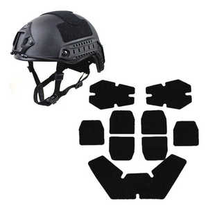2025 Hot Sale Helmet <strong>Square</strong> Custom Shapes for Big Order for Best Glue Strong Adhesives <strong>Hook</strong> and <strong>Loop</strong> for Helmets with PU Coating - Product Image 4