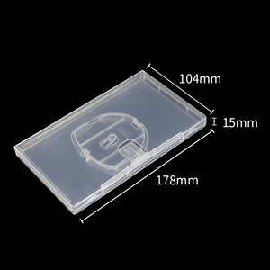 PSP kart için koruyucu kabuk durumda UMD PSP temizle saklama kutusu onarım bölümü için plastik depolama kartuşu - Product Image 5