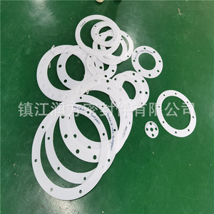 Polytetrafluoroethylene Film Gasket, With Perforated <strong>PTFE</strong> Puncturing And Good Flatness
