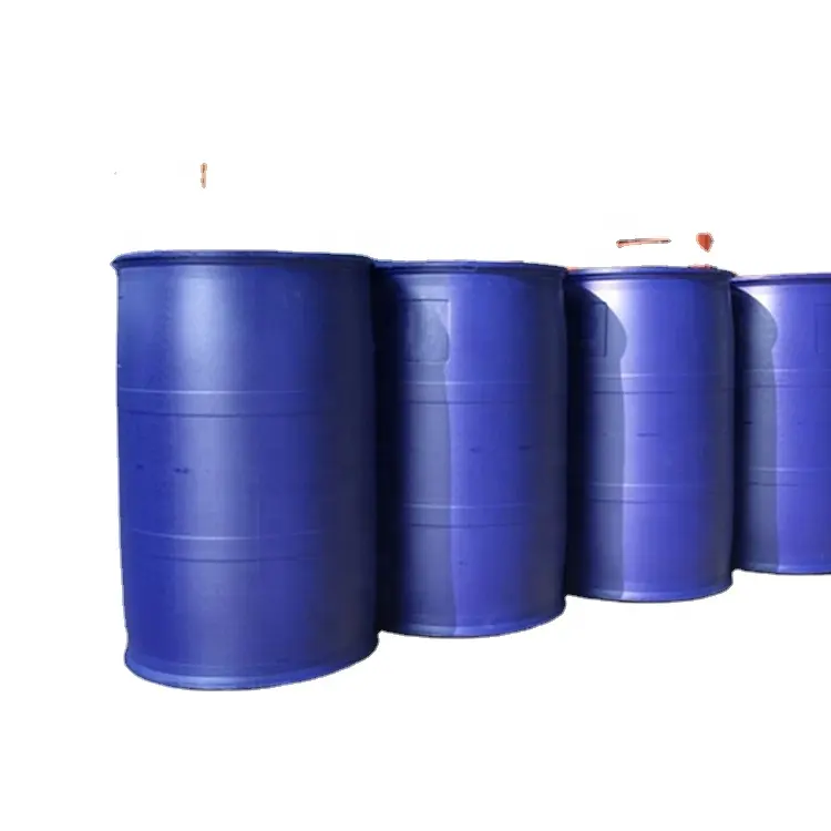 Синяя пластиковая цилиндрическая бочка 200 л для перевозки химикатов или воды по заводской цене