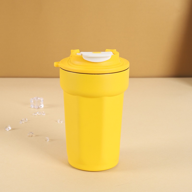 (Octagonal yellow - 450ml seamless inner liner)