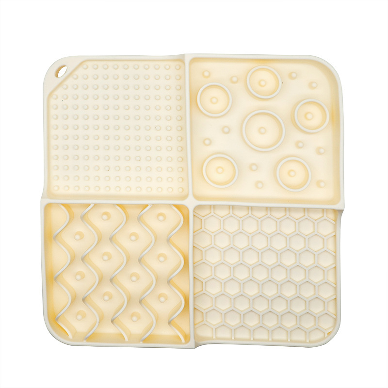 Milk White Slow Food Mat